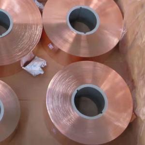 Wholesale AISI JIS Copper Foil Tape 3mm Copper Strip Rounded Smooth from china suppliers