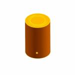Single Acting Aluminum Hydraulic Cylinder Jack RAC Series 218 To 1589KN
