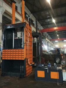 Wholesale Semi Automatic Vertical Baler Machine / Vertical Cardboard Baler ISO9001 from china suppliers