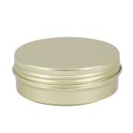 Colorful aluminium jar, aluminium tin for lip balm,cream,wax,butter,groom