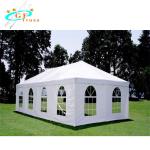 White 20'X20' PVC Party Tent Canopy Shelter With Waterproof Top