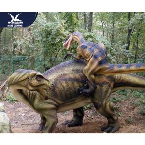 Wholesale Big Luminous Realistic Dinosaur Models In Jurassic Park Forest 12 Months Warranty from china suppliers