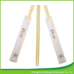 Wholesale Tableware Dining Natural Disposable Bamboo Chopsticks Eco Friendly Customized from china suppliers