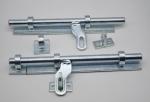 Galvanized heavy duty Door bolts DL607, lock for door Size: 10"X5/8"x5mm,