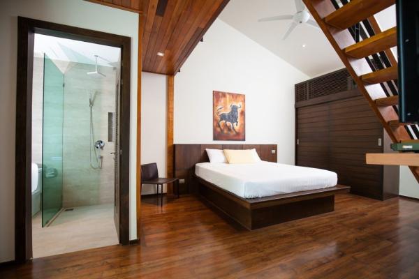 Beach Front Luxury Vacation Villa interior Design Sleeping Room Furniture with