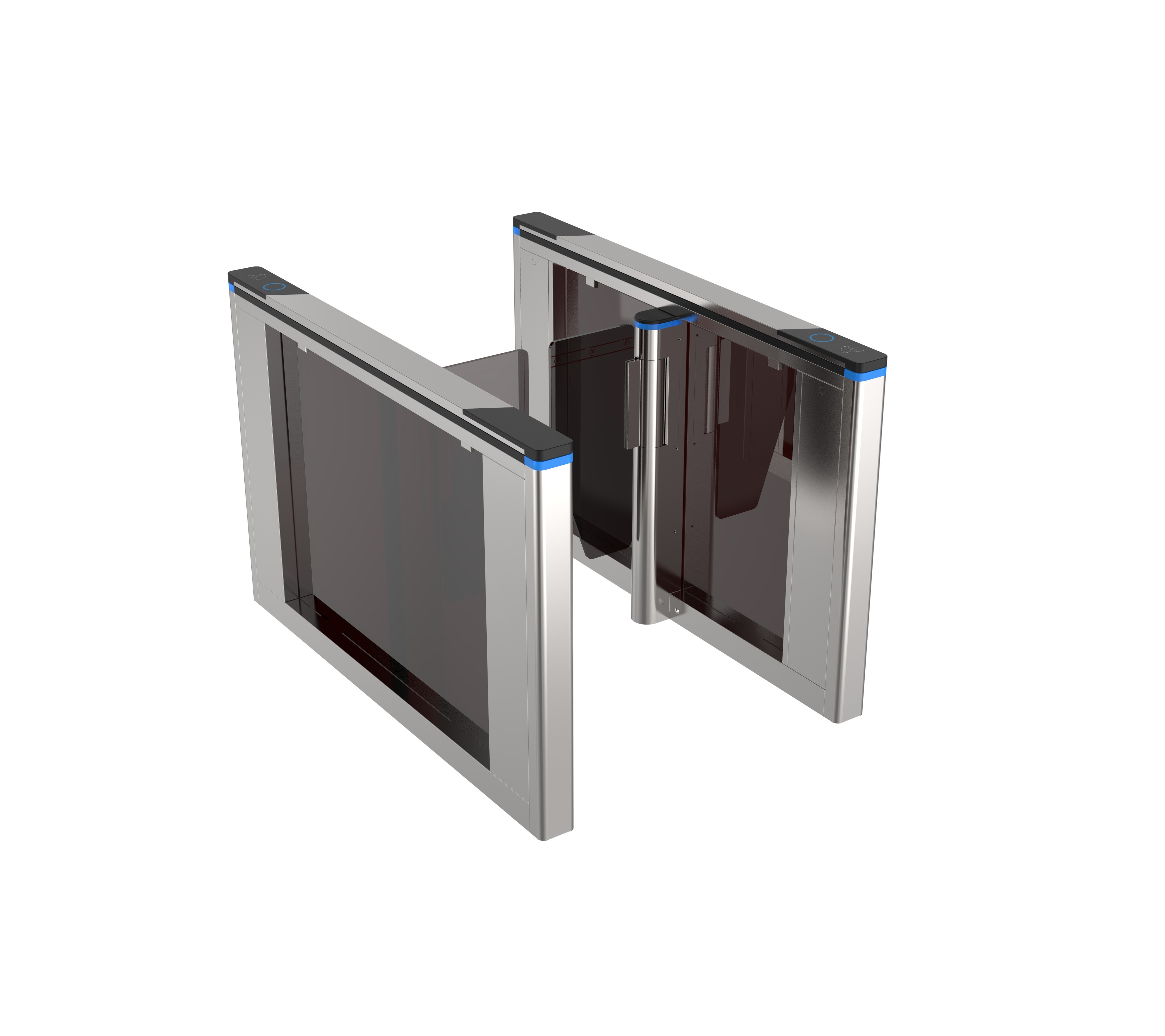 Fast Passing Speed Gate Turnstile DC 100V Access Control Barriers And Gates