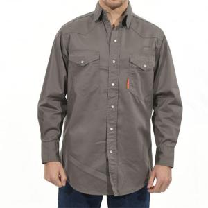 Wholesale UL 7.5oz Lightweight FRC Shirts Long Sleeve With Snap Button from china suppliers
