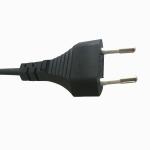 European 16A 2 Pin Power Cord Plug CEE 7/17, VDE Approved Power Cables