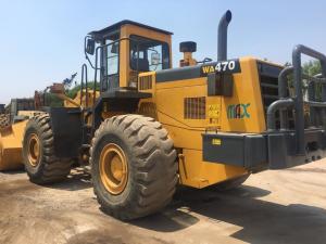 Wholesale Heavy Duty Used Komatsu Wheel Loader , Komatsu Payloader WA470-3 Original Color from china suppliers