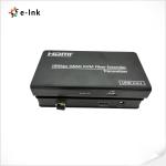 Fiber Video Converter 4K HDMI 2.0 KVM USB Over Fiber Optic Extender