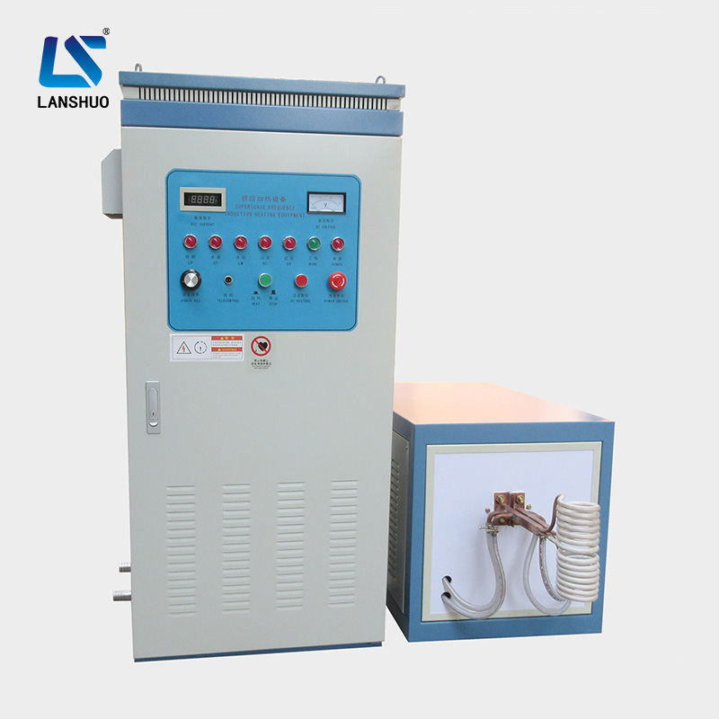 High Frequency Round Bar End Hot Forging Machine Induction Heating 160kw