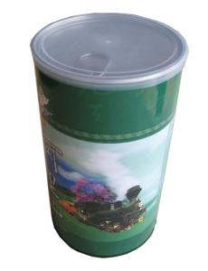 Wholesale OEM Round Kraft Paper Tube Tea Packaging CMYK Biodegradable Cardboard Navy from china suppliers