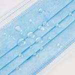 Hygienic Disposable Non Woven Face Mask , Non Allergic 3 Ply Disposable Face