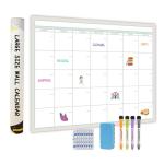 Erasable Print Dry Erase Poster Monthly Dry Erase Calendar Poster Self Adhesive
