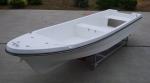 Fiberglass Hull Offshore Fishing Boats , Erosion Resistant 4.2 M Glass Fiber