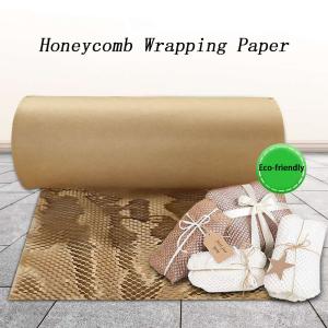 Wholesale 80g Kraft Paper Eco Friendly Honeycomb Paper Wrap Screen Printing from china suppliers