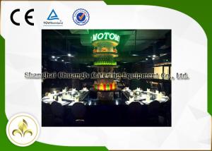 Wholesale Semi Circle Gas Teppanyaki Grill Restaurant Stainless Steel 304 / Alloy Steel Material from china suppliers
