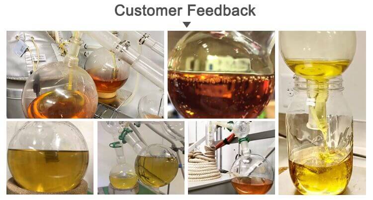 2L Short Path Distillation Kit Vacuum Molecular Distillation Unit