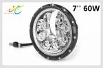 New Jeep wrangler accessories 5D RGB Halo 7 inch round led headlight 12v 24v