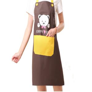 Wholesale Household Kitchen Tools And Utensils Flower Printed Adjustable Thickened Kitchen Apron from china suppliers