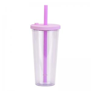 Wholesale Water Iced Coffee Travel Tumbler With Straw And Lid Reusable from china suppliers