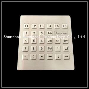 Wholesale 29 Keys USB 5x6 Matrix Stainless Steel Metal Keypad from china suppliers