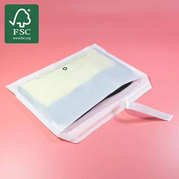 Eco Friendly Fully Recycled Custom 40G Garment Clothing Glassine Pure Paper