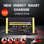 12V/24V Car Battery Charger Motor Smart Fast Power Charge Adapter Moto Lead Acid