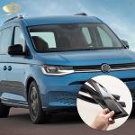 PMMA Car Window Rain Shades 2007 2008 Smoke For Vw Caddy 2005