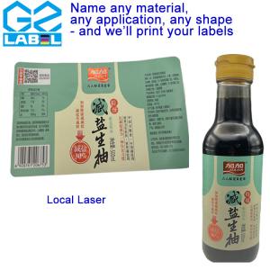 Wholesale Waterproof Stickers for Customized Condiment Bottle Labels from china suppliers