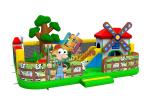 Farm Theme Inflatable Play Park / Outdoor Inflatable Playground