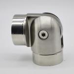 Stainless steel adjustabel tube connector 90 degree, material SS304, finishing
