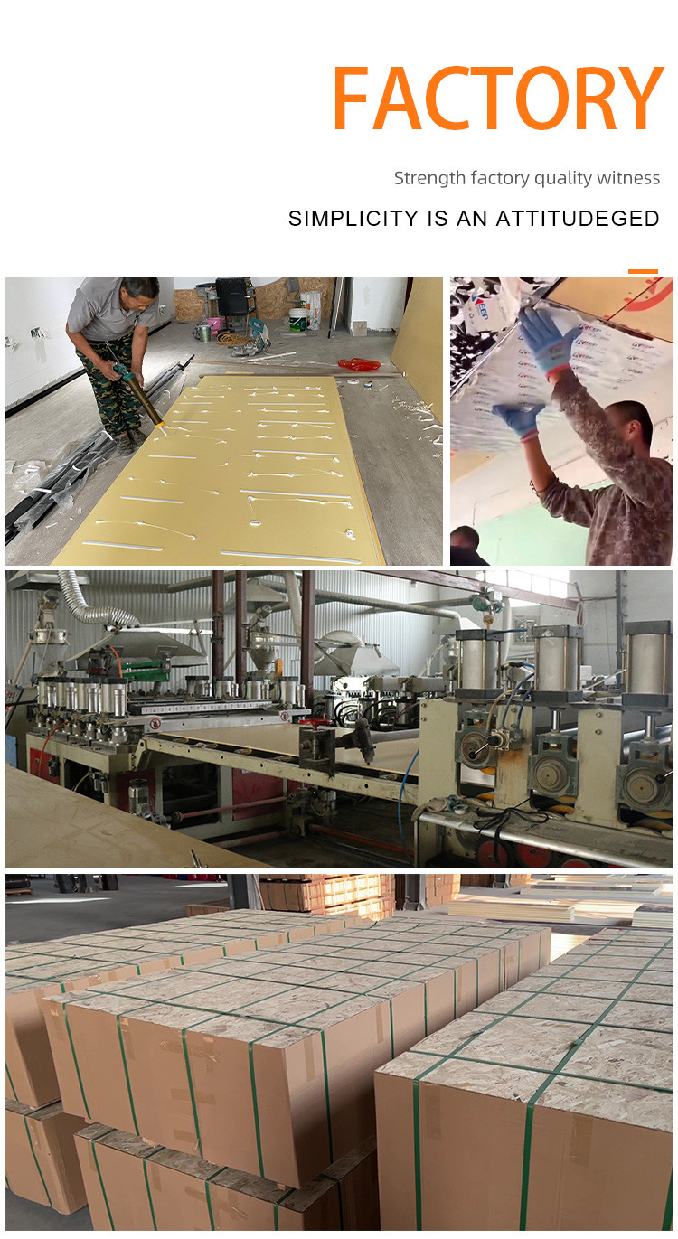 Administration Bamboo Charcoal Wall Board Wood Grain Wood Veneer Panels