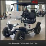 Vacuum Tire Golf Off Road Cart 40km/H Max Speed USB Connectivity White Color