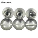 Steel Quarter Turn Dzus Dome Head Buttons Silvery 7/16"x.500" for Sprint Car