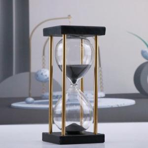 Wholesale Colorful Wooden Hourglass 25 Minute Hourglass Timer For Home Furnishings from china suppliers