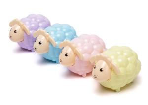Wholesale Cute Animal Sheep Cartoon Pencil Sharpener Baby Safe from china suppliers