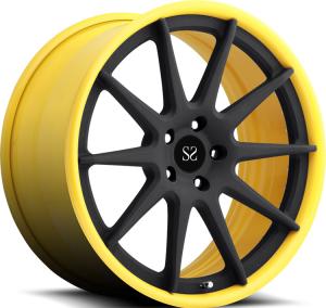 Wholesale 20x10.5 20x12 2PC Forged Rims Gloss Barrel Black Disc For Nissan GT-R from china suppliers