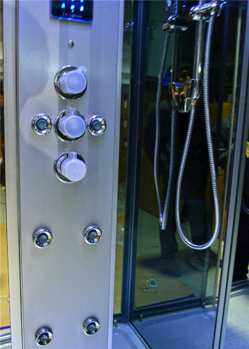 Durable Walk In Steam Shower Cubicle , Jacuzzi Steam Shower Cabins With Seat