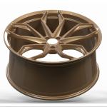 High-quality car racing rim 17 to 22 inch 5*120 5x112 18 19 Bronze black colour