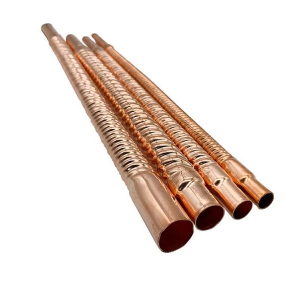 DELLOK Large Diameter Corrugated Steel Pipe Copper Heat Exchange Twisted