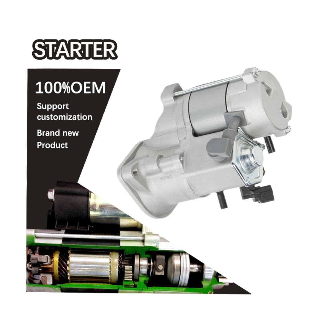 12V 10T CW STARTER 9622809362 20510182 2810064130, 2810064200, 2810064300 28100-64130, 28100-64200, 28100-64300