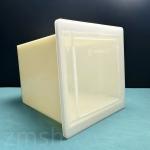 5 Inch 6 Inch 125x125mm 150x150mm Square Wafer Cassette Box 25pc Polypropylene