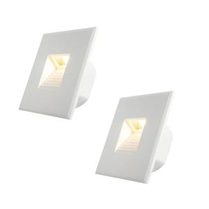 Wholesale ROHS 2700K Recessed Indoor Stair Lights , Multi Scene Recessed Wall Light Fixtures from china suppliers