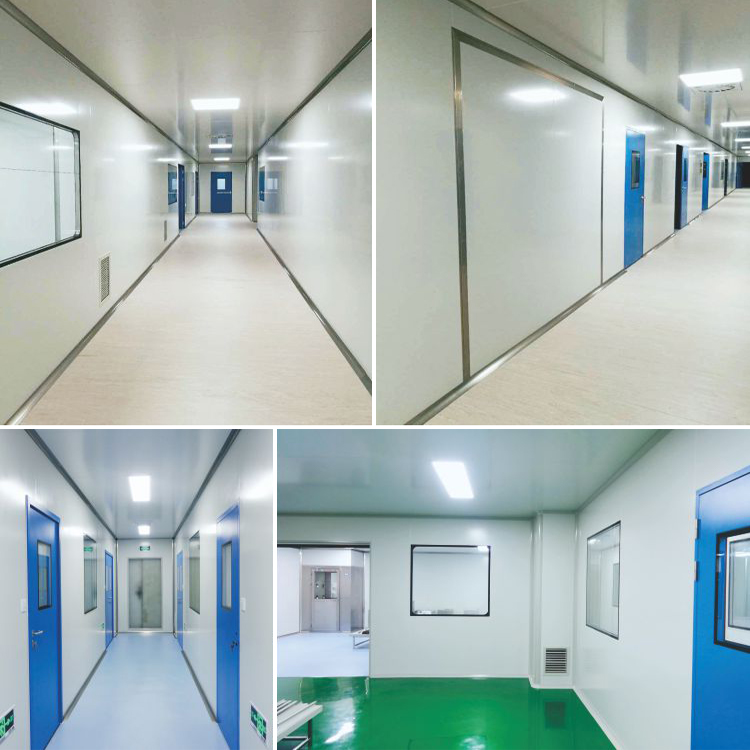 Epoxy Floor Modular Clean Room Panels Systems Federal 209E