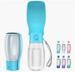 Dog Water Bottle for Walking, Pet Water Dispenser Feeder Container Portable with