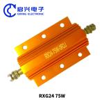 Rxg24 Wire Wound Resistor 25W 50W 75W 100W 200W 300W 500W High Power Gold