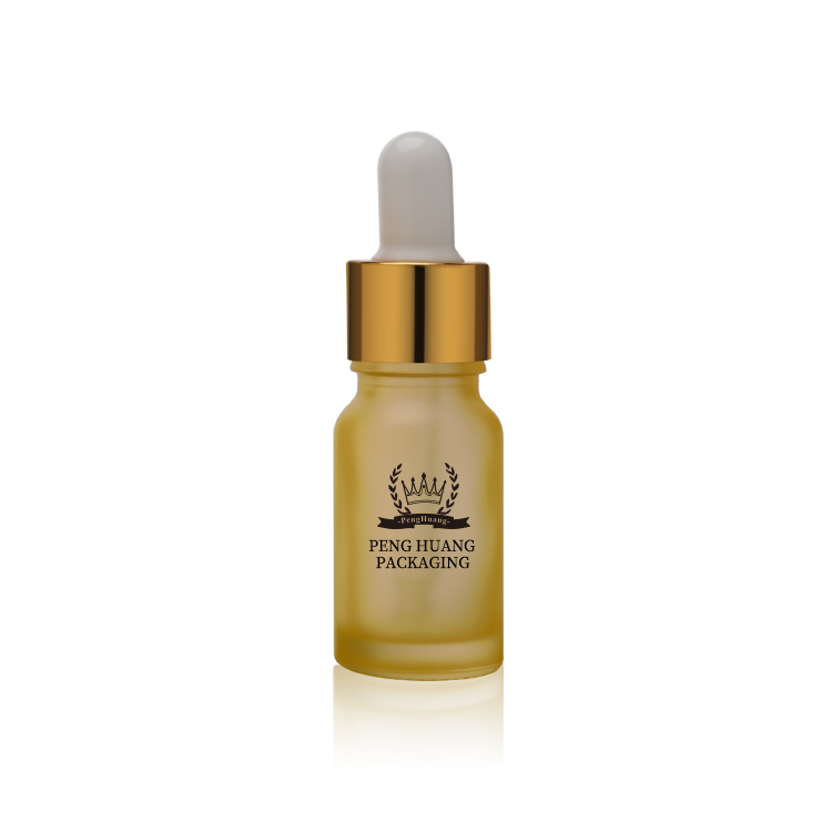 15ml Colored Glass Dropper Bottle Refillable Glass Bottle For Essential Oil