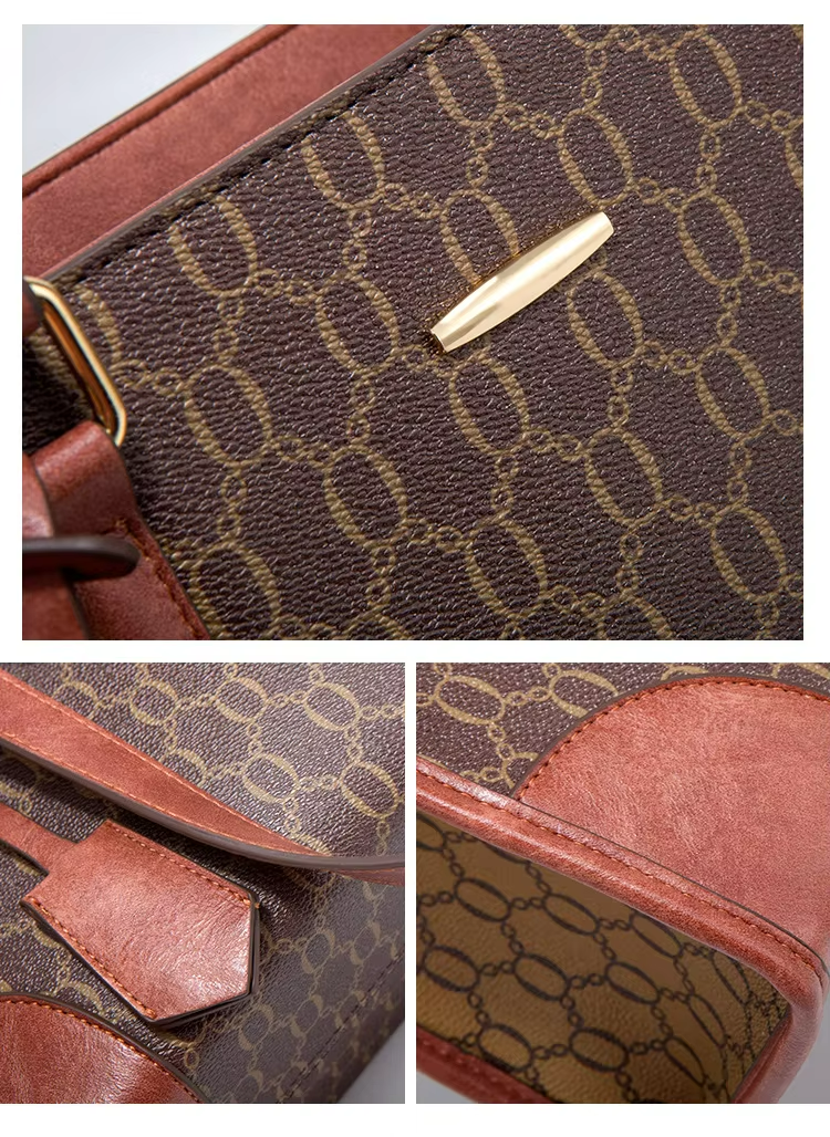 Custom Shape Accepted GHJ-03 Luxury Handbags For Women With Crossbody And Tote Bag Sets