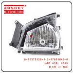 4KH1 600P Isuzu NPR Parts Head Lamp Assembly 8-97372528-5 5-97855048-0